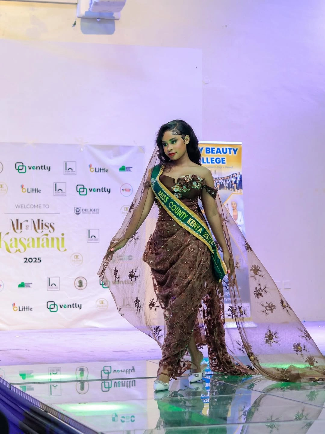 Liz Wakesho, Miss County Kenya